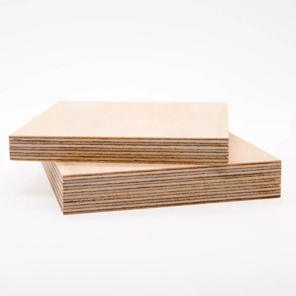 Birch plywood panel