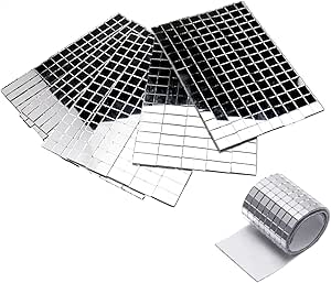Mirror mosaic tiles